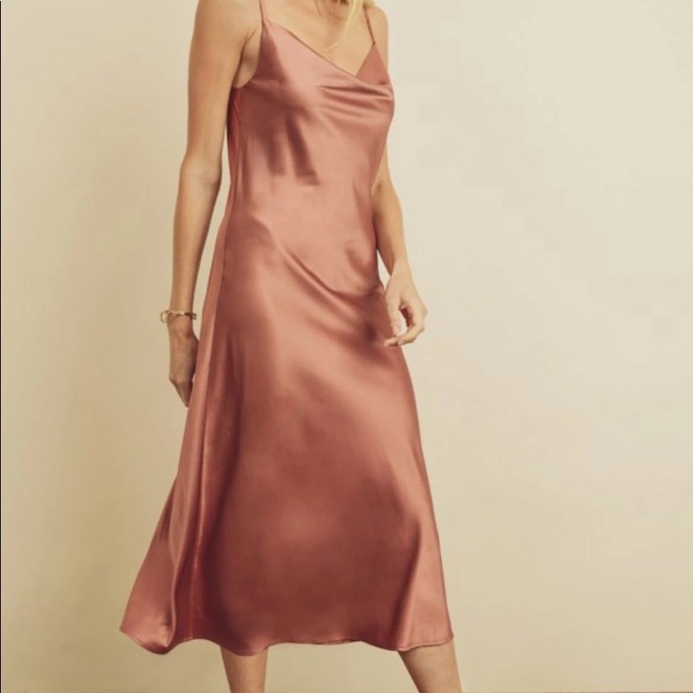 Satin Slip Dress